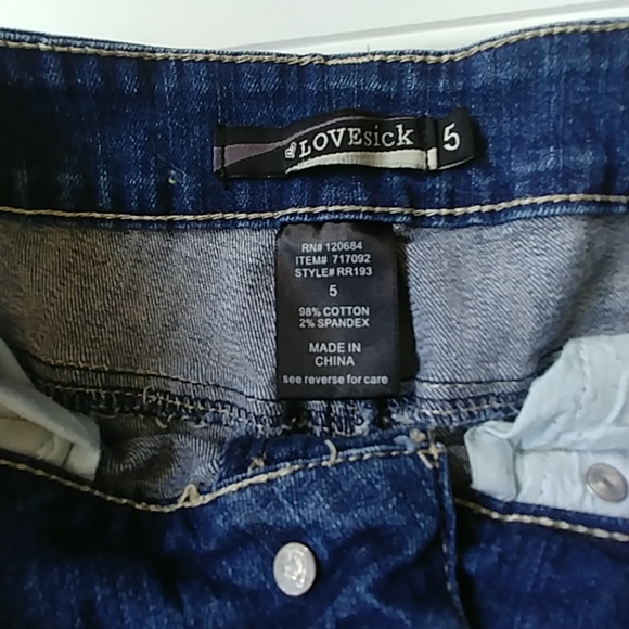 Lovesick Distressed Skinny Jeans - Picture 4 of 4